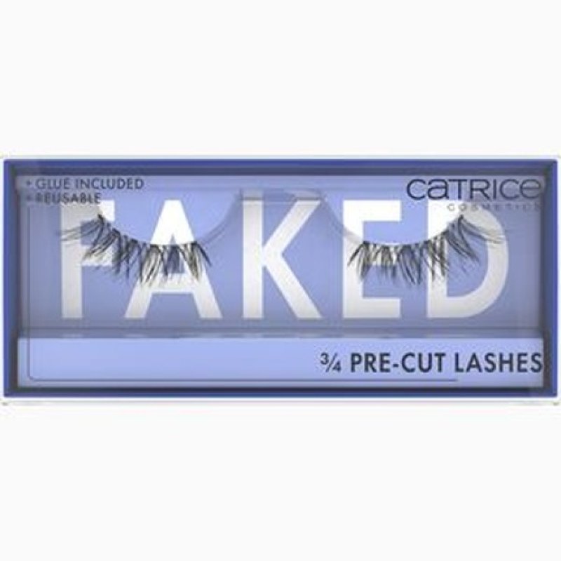 Faked 3/4 Pre-Cut Artificial Eyelashes - 1 Unit