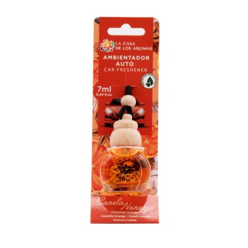 La Casa De Los Aromas Car Freshener Cinnamon & Orange Air Freshener 7ml