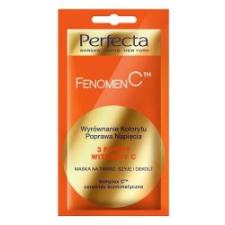 Perfecta Fenomen C Face, Neck And Decollete Mask For Even Skin Tone & Firmness 8ml