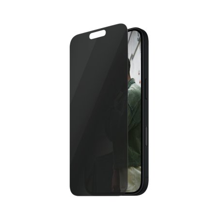 PanzerGlass SAFE. by Privacy Screen Protector iPhone 16 | 15 | Ultra-Wide Fit