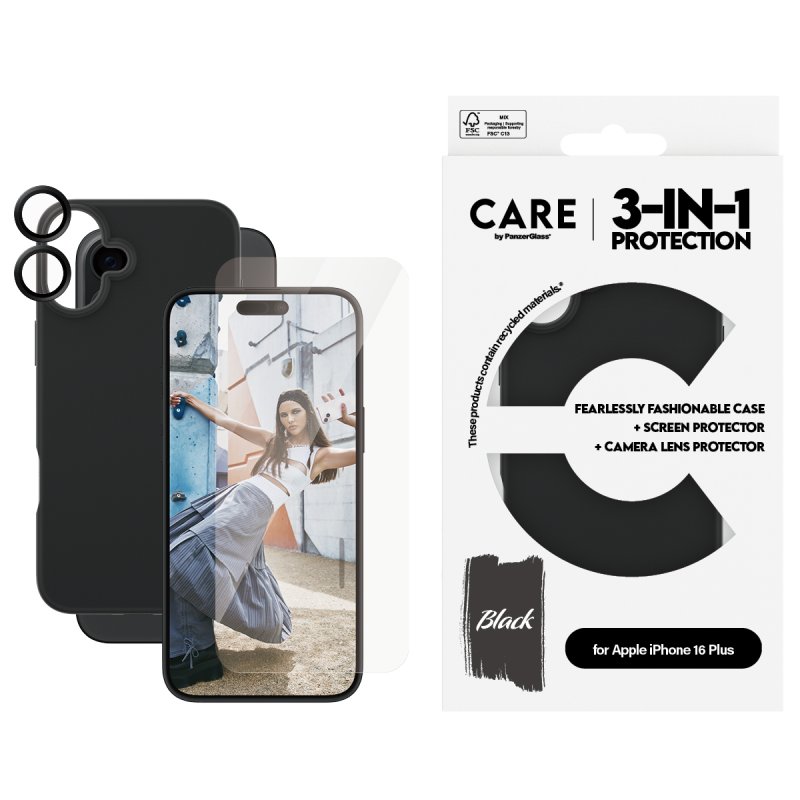 CARE Fashion 3-in-1 iPhone 16 Plus