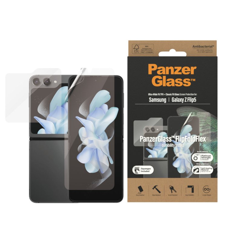 PanzerGlass Screen Protectors Samsung Galaxy Z Flip 5G | Glass & Film