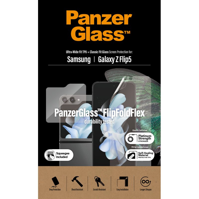 PanzerGlass Screen Protectors Samsung Galaxy Z Flip 5G | Glass & Film