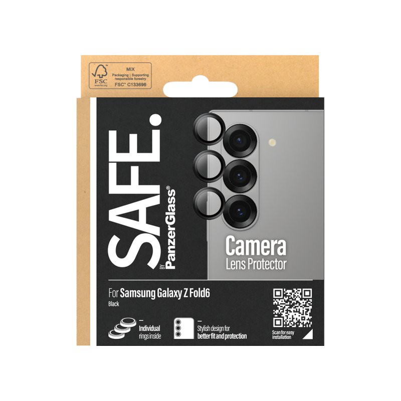 SAFE. by PanzerGlass Lens Samsung Galaxy Z Fold 6 -black