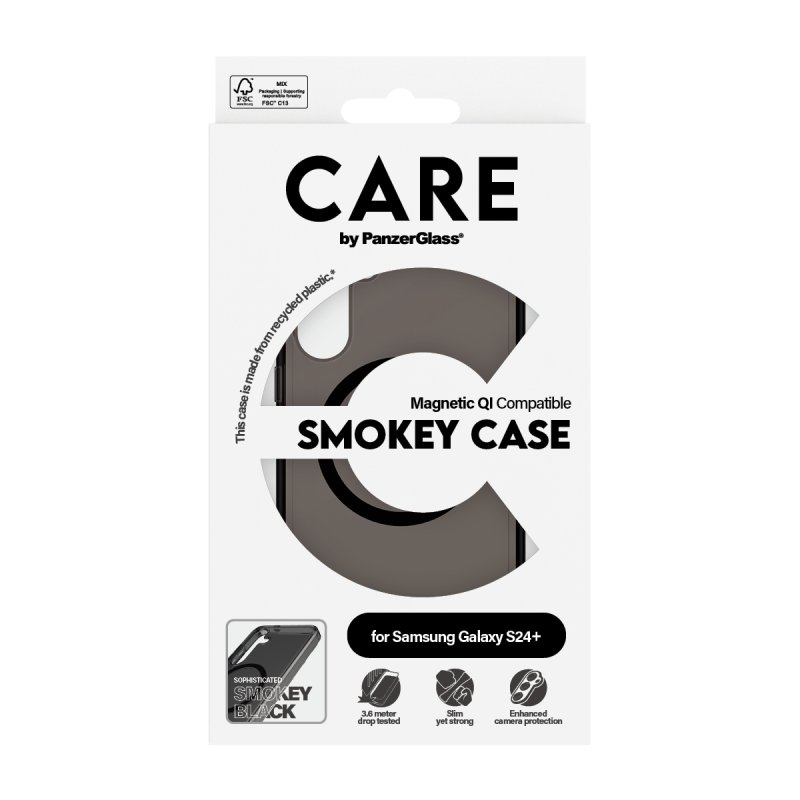 CARE Case Smokey/Black MagSafe Samsung S24 