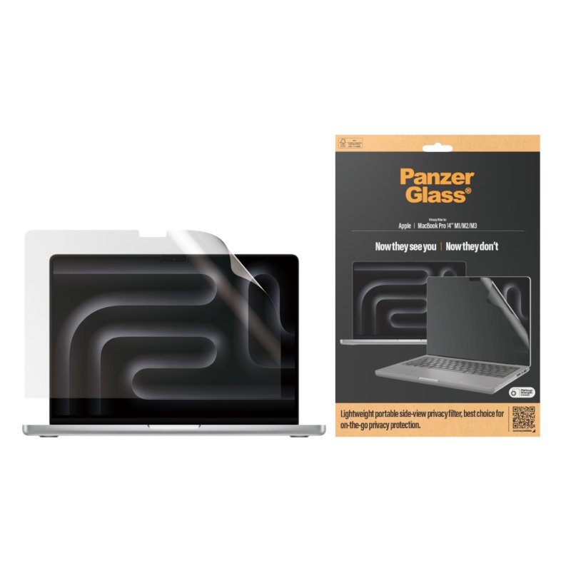 PanzerGlass Privacy Filter MacBook Pro 14" | M1 | M2 | M3 | M4