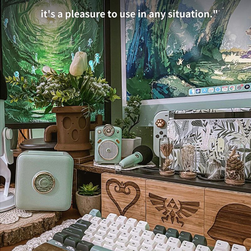 Divoom Fairy-OK Enceinte portable mono Vert 10 W