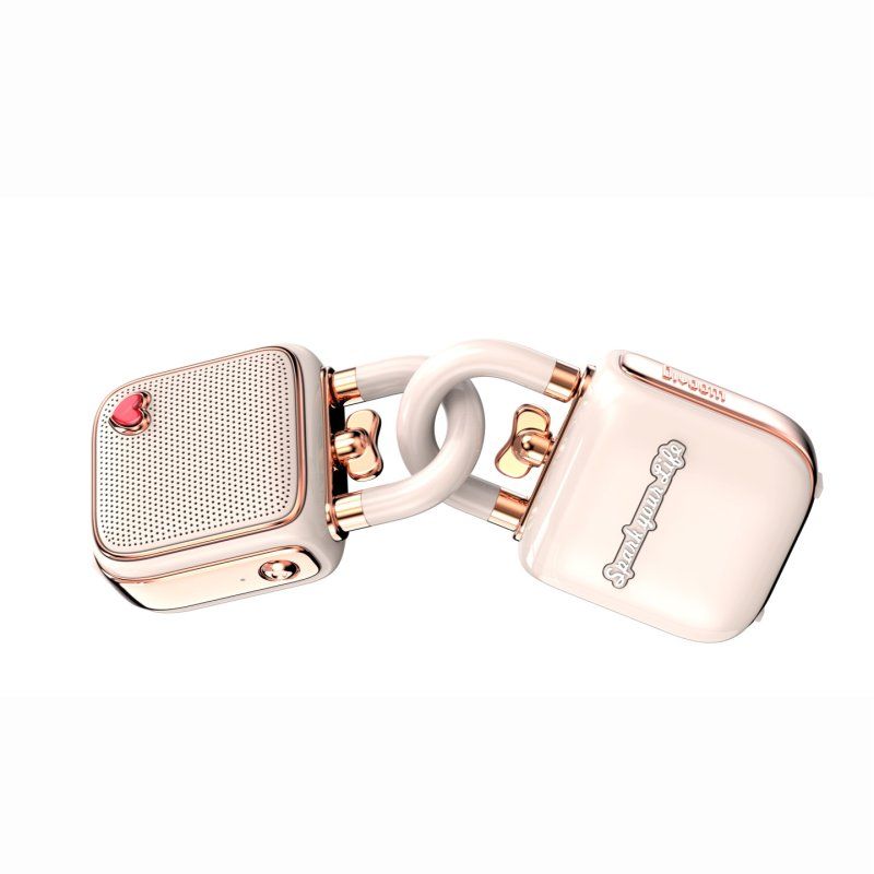 Divoom LoveLock Mono portable speaker Pink 5 W