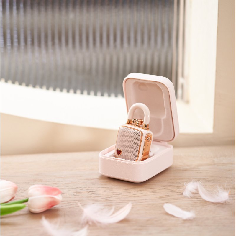 Divoom Lautsprecher LoveLock Bluetooth pink