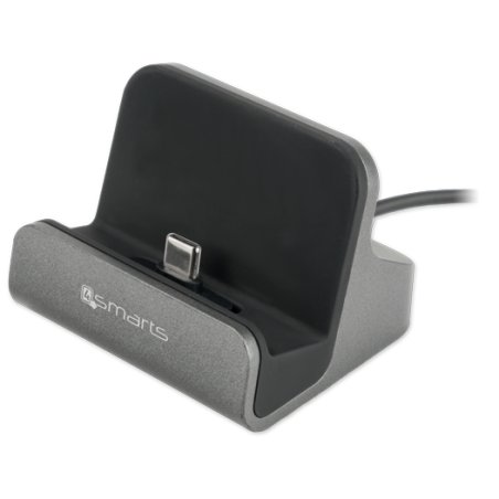 4smarts Charging Station VoltDock USB-C 10W. grau