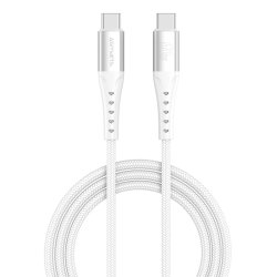 4smarts USB-C Kabel PrimeCord 60W 1.5m. wei