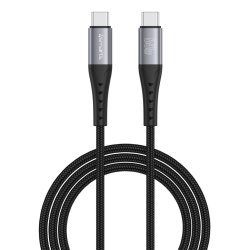 4smarts USB-C Kabel PrimeCord 60W 1.5m. schwarz