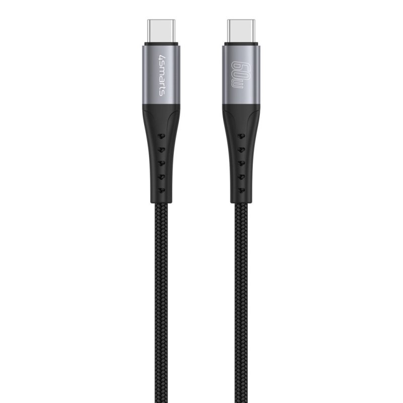 4smarts 541454 câble USB 1,5 m USB C Noir