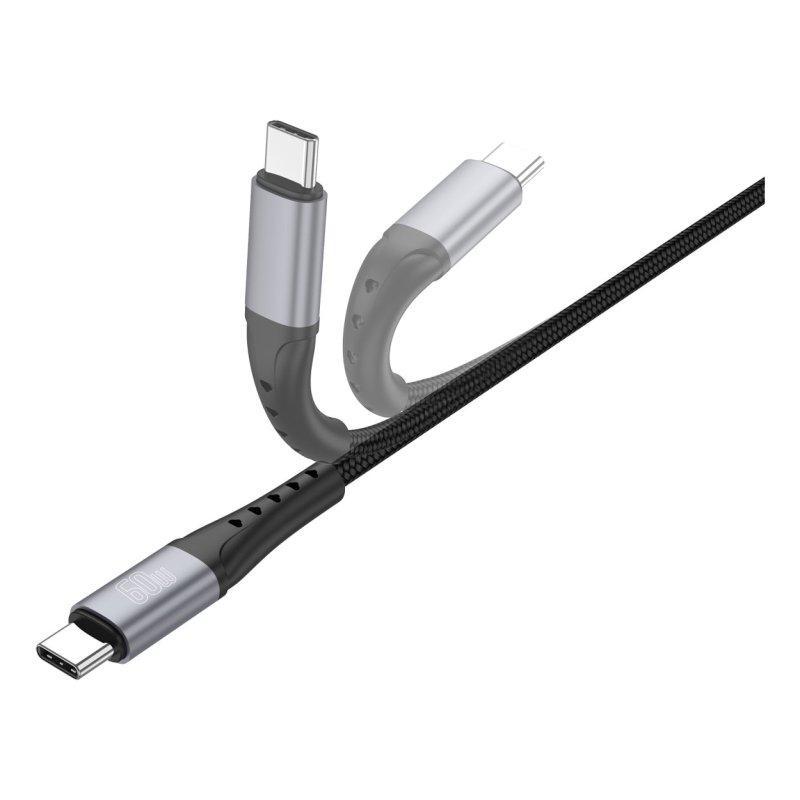 4smarts 541454 câble USB 1,5 m USB C Noir