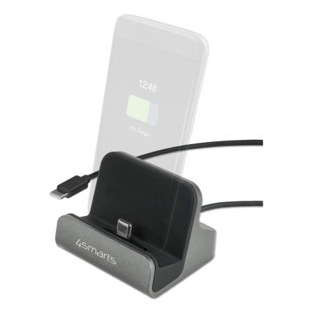 4smarts Ladestation VoltDock USB-C 60W. grau