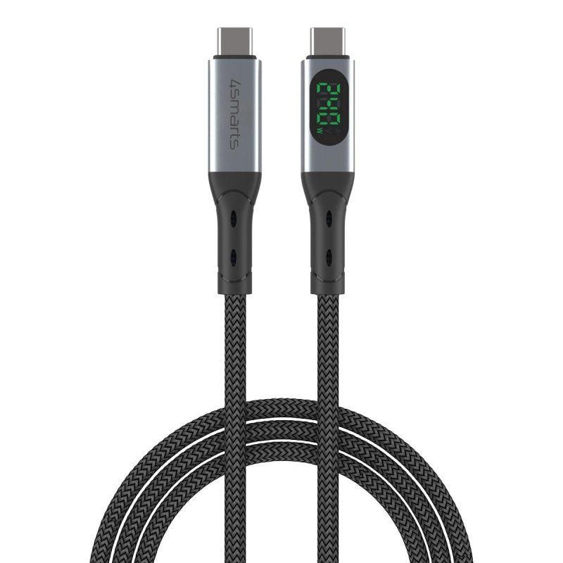 4smarts USB4 Kabel DigitCord Enterprise 240W 1.5m. schwarz