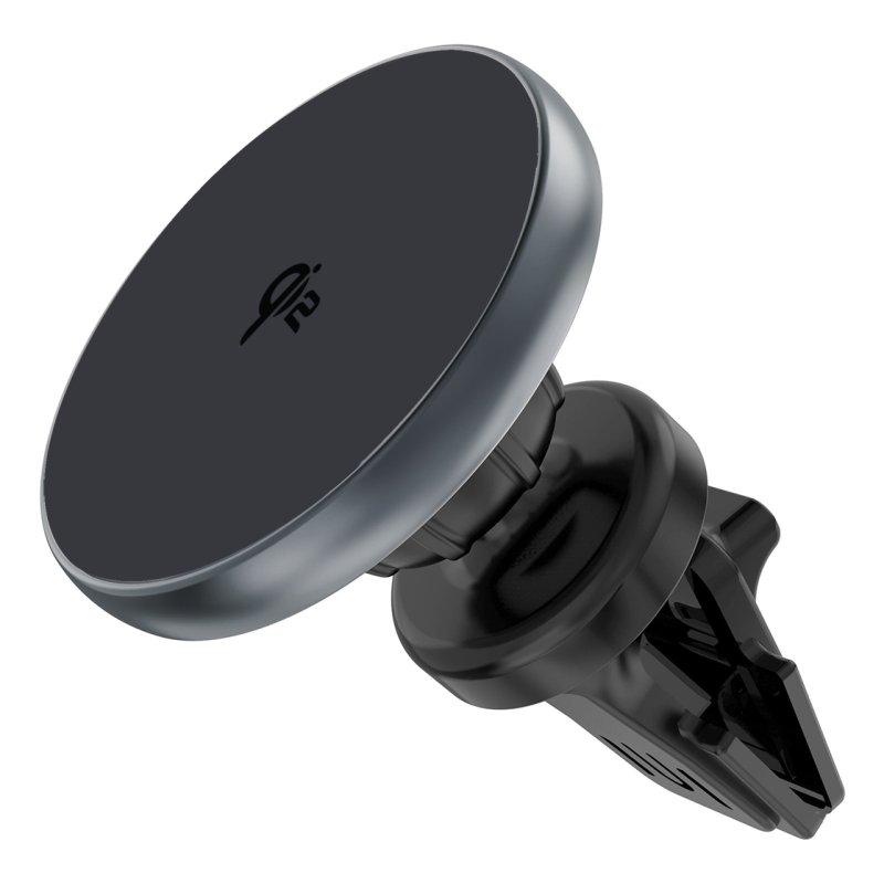 4smarts Qi2 Kfz Ladepuck. grau