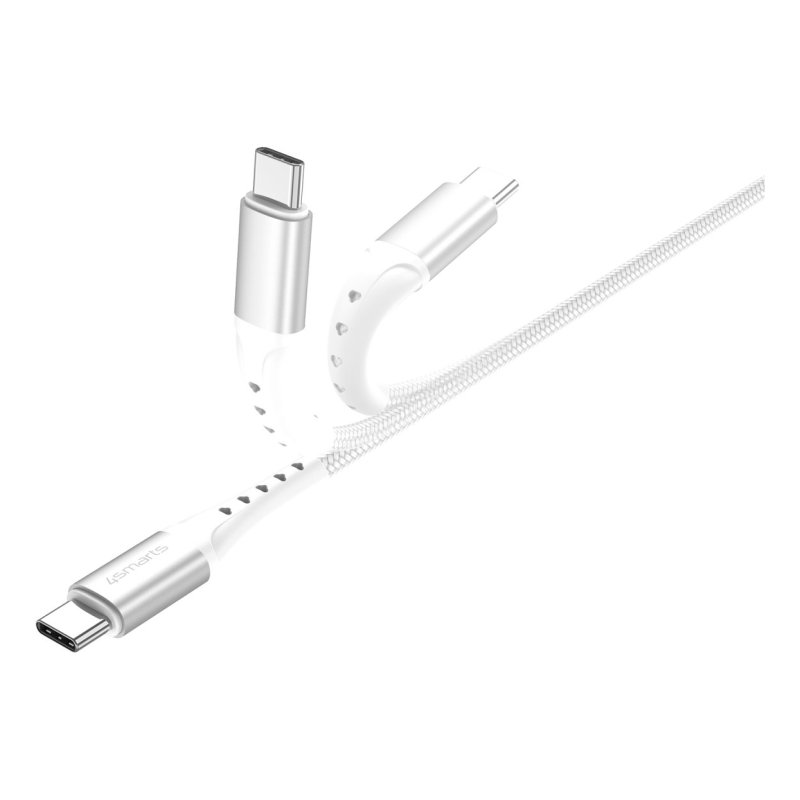 4smarts 541455 câble USB 1,5 m USB A USB C Blanc
