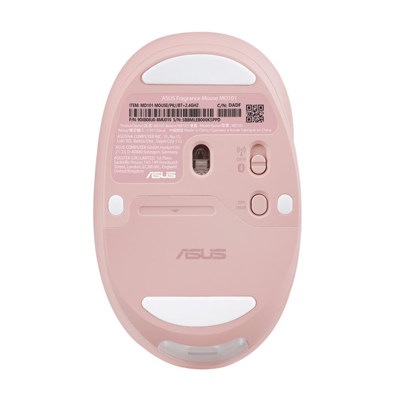 ASUS Fragrance MD101 mouse Home Ambidextrous RF Wireless Bluetooth Optical 2400 DPI