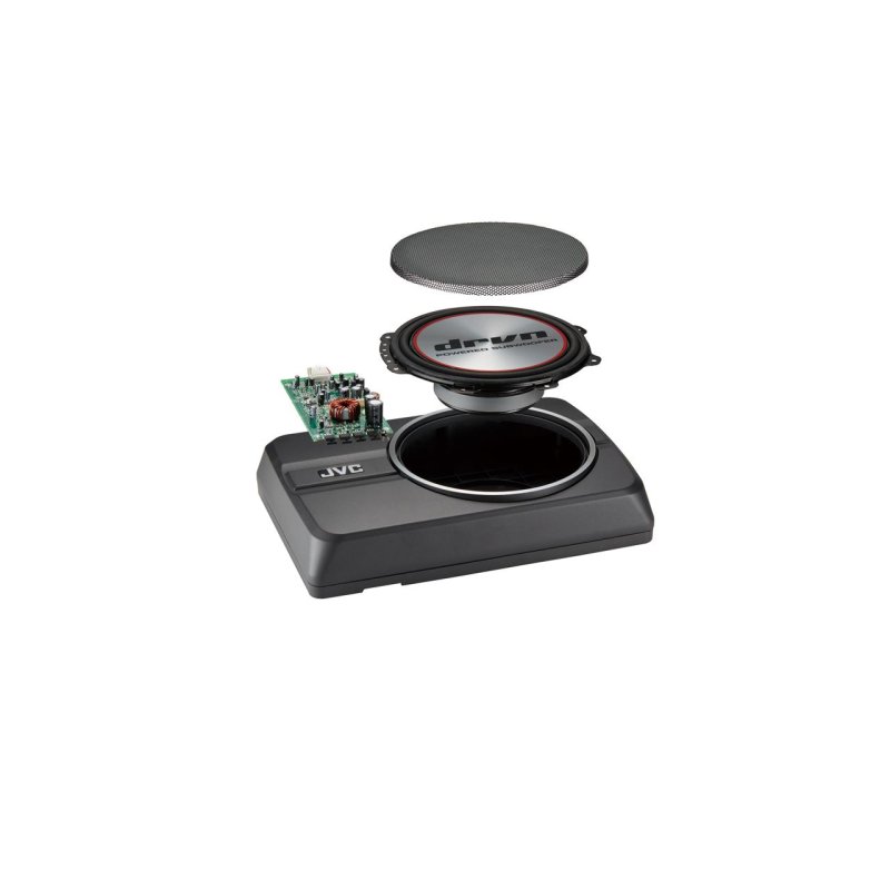 JVC CW-DRA8 Caisson de basse pré-chargé 150 W