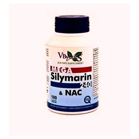 V.Byotic Mega Silymarin 240 And Glutathione Radish Ne 100 Capsules