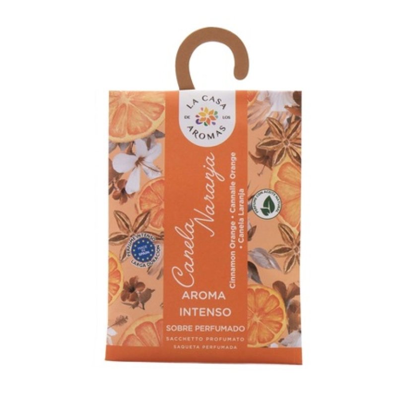 La Casa De Los Aromas Scented Sachet Cinnamon And Orange 100ml