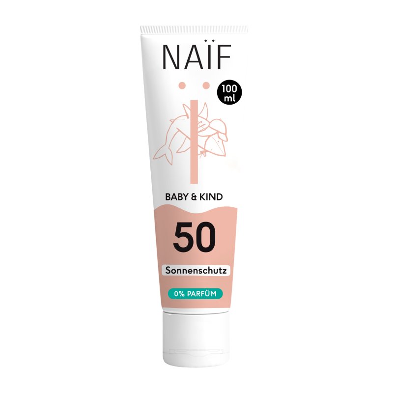 NAÏF 8721008611044 écran solaire et produit après soleil Crème d’écran solaire Visage et corps 50 Enfants