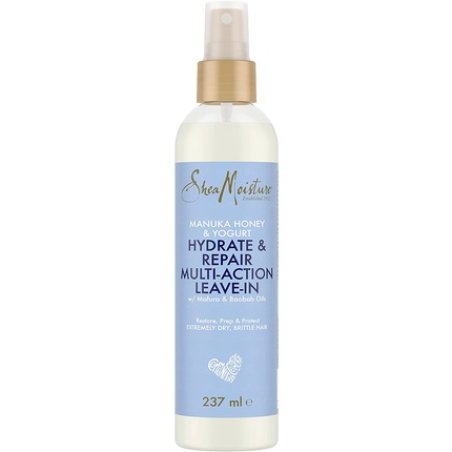SheaMoisture Manuka Honey & Yoghurt Hydrate & Repair Leave-In Conditioner for Extremely Dry, Brittle Curly Hair 237ml