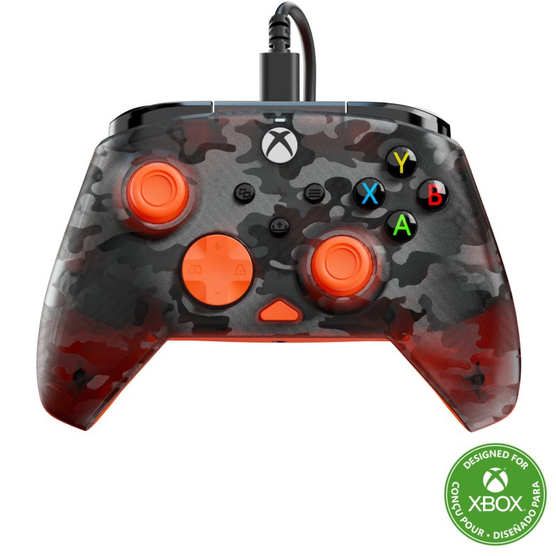 Turtle Beach Rematch Core – Camouflage noir fantôme/orange
