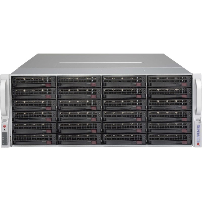 Supermicro CSE-847BA-R1K23LPB unité centrale Support Noir 1200 W