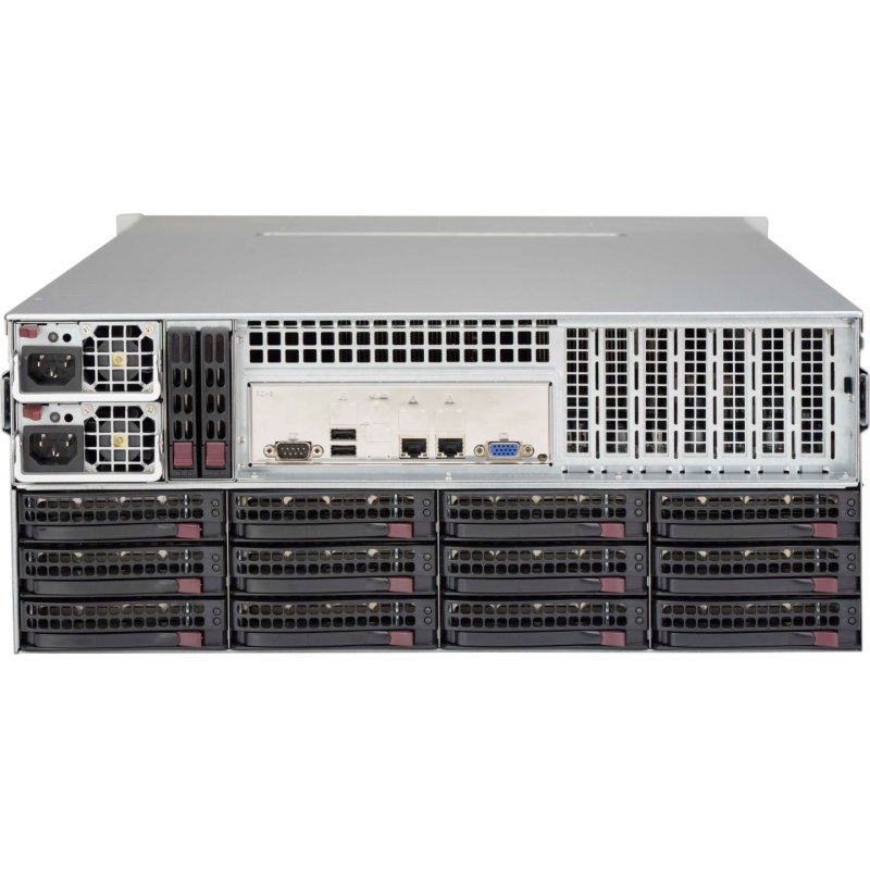 Supermicro 4U 36x3.5" hot-swap drive 2x1200W (Speditionsversand)