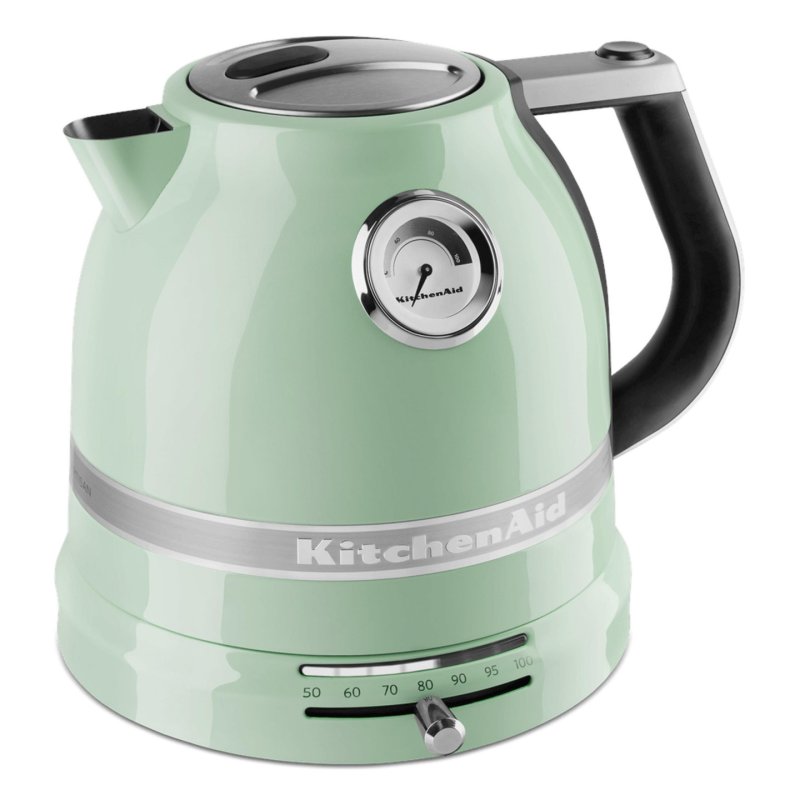 KitchenAid 5KEK1522EPT electric kettle 1.5 L 2400 W Black, Green, Stainless steel