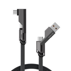 4smarts 541457 câble USB 1,5 m USB A USB C Graphite