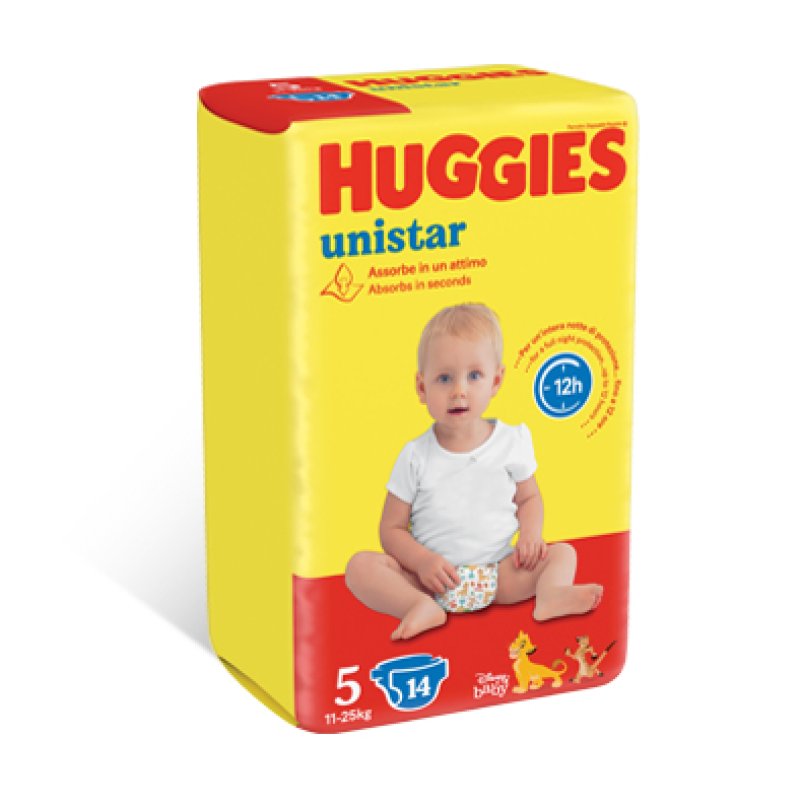 Huggies Unistar Boy/Girl 5 14 pc(s)