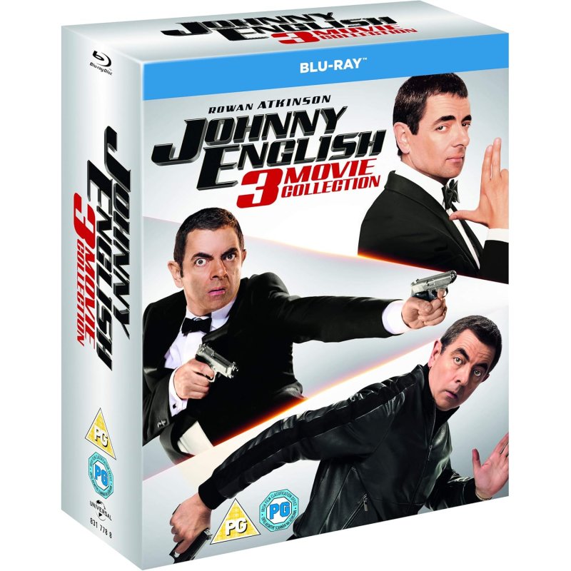 Johnny English Trilogy (3 Discs) Blu-Ray