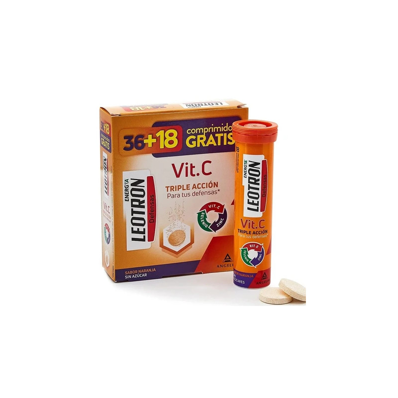 Leotron Leotron Vitamin C 36 18 Effervescent Tablets