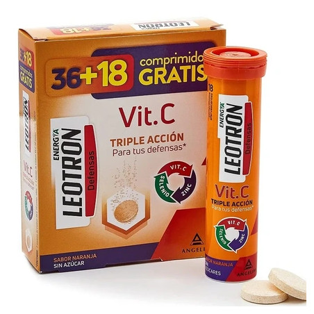 Leotron Leotron Vitamin C 36 18 Effervescent Tablets