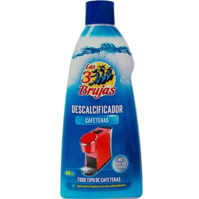Las 3 Brujas Coffee Machine Descaler Bottle