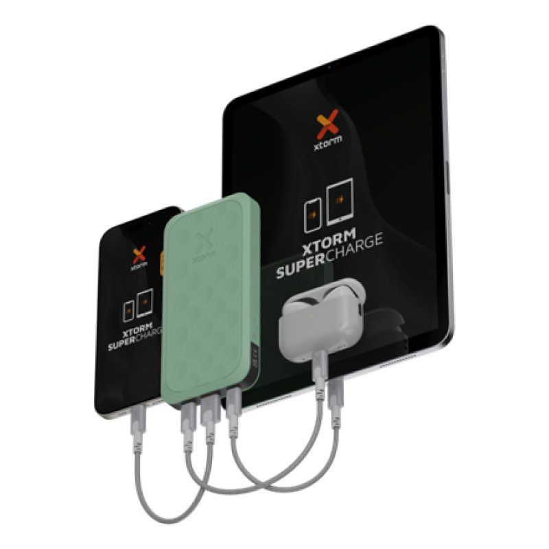 Xtorm FS5103U banque d'alimentation électrique Lithium Polymère (LiPo) 10000 mAh Vert