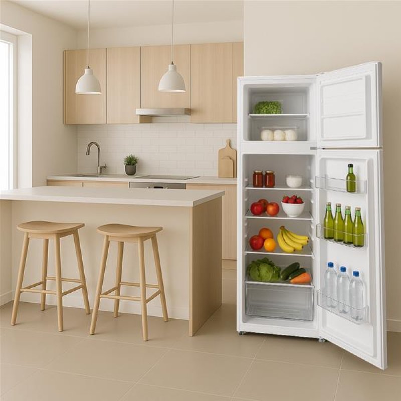 Réfrigérateur pose libre 2 portes 145 cm - 212 L (170,5 40,5) - 38 dB *