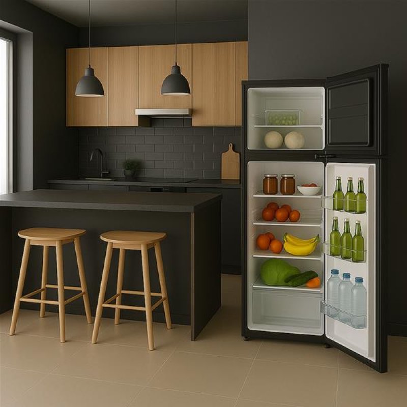 Réfrigérateur pose libre 2 portes 145 cm - 212 L (170,5 40,5) - 38 dB *