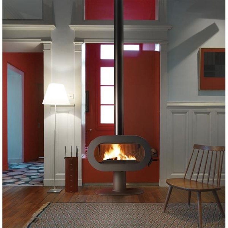 Poêle à bois vintage P648054