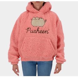 PUSHEEN - Pull à Capuche Teddy pour Femme (M)