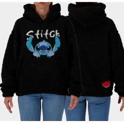 STITCH - Pull à Capuche Teddy pour Femme (L)