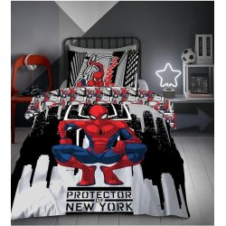 SPIDER-MAN - Protector of New York - Parure de lit 140x200cm 65x65cm