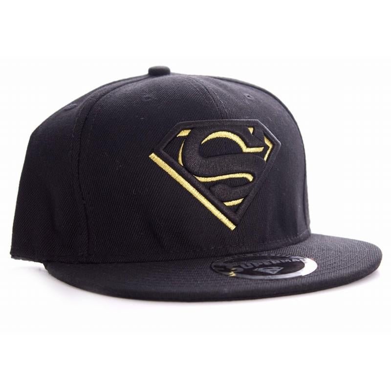 SUPERMAN - Casquette DC Comics Golden Logo - Black