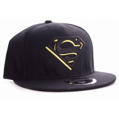 SUPERMAN - Casquette DC Comics Golden Logo - Black