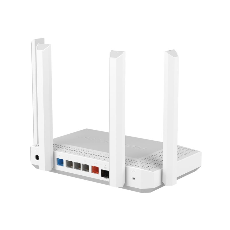 Keenetic Hero AX3000 Mesh Wi-Fi 6 Multi-Gigabit Router with a 4-Port Gigabit and 1-Port 2.5 Gigabit Smart Switch, SFP