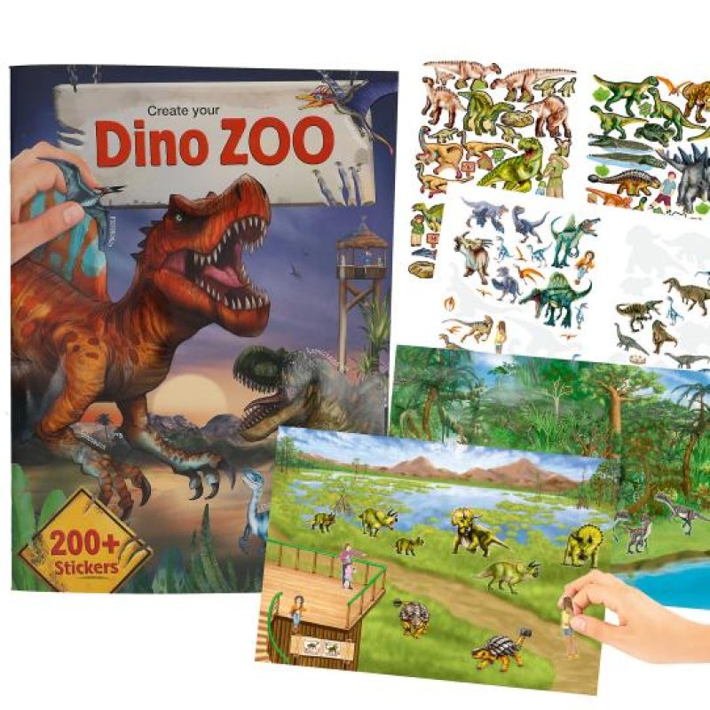 Dino World - Coloringbook Create Your DINO ZOO (413606)
