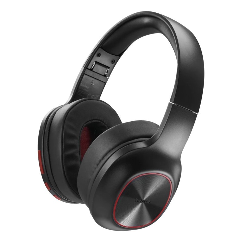 Hama Spirit Calypso III Casque Sans fil Arceau Appels/Musique Bluetooth Noir, Rouge